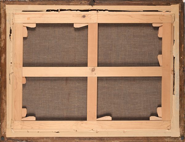 PITTORE NAPOLETANO DEL XVIII SECOLO : Capriccio architettonico con figure  - Asta Collezioni Private - Mobili, Oggetti d'Arte e Dipinti Antichi e del XIX Secolo - Associazione Nazionale - Case d'Asta italiane