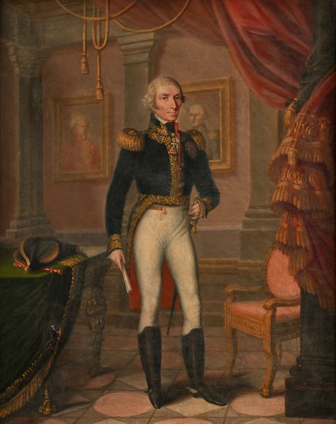 Federico Chiarla : Ritratto di Ignazio Isidoro Thaon di Revel e Saint-Andr, Conte di Pralungo  - Asta Collezioni Private - Mobili, Oggetti d'Arte e Dipinti Antichi e del XIX Secolo - Associazione Nazionale - Case d'Asta italiane