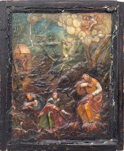 Arte ceroplastica, Italia meridionale, XIX secolo - Orazione nell'Orto