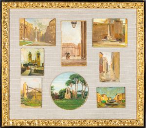 AA.VV. - Otto piccoli dipinti in un'unica cornice