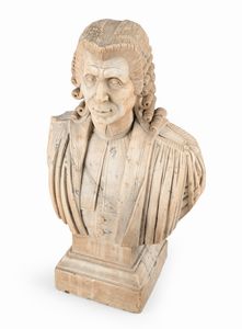 Busto di magistrato  - Asta Collezioni Private - Mobili, Oggetti d'Arte e Dipinti Antichi e del XIX Secolo - Associazione Nazionale - Case d'Asta italiane