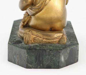 Charles Gabriel Sauvage noto come Lemire : Bimbo che legge  - Asta Collezioni Private - Mobili, Oggetti d'Arte e Dipinti Antichi e del XIX Secolo - Associazione Nazionale - Case d'Asta italiane