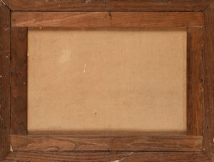 Scuola veneta del XVIII secolo : Paesaggi con figure  - Asta Collezioni Private - Mobili, Oggetti d'Arte e Dipinti Antichi e del XIX Secolo - Associazione Nazionale - Case d'Asta italiane