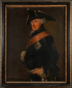 Pittore della fine del XVIII secolo - Ritratto di Federico II di Prussia detto Federico il Grande (1712  1786)