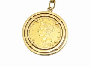 Catena a maglia marina in oro giallo  - Asta I gioielli di Rosa Segreto Annigoni - Associazione Nazionale - Case d'Asta italiane