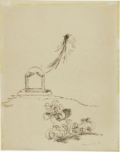 Max Ernst - Comte et fleurs