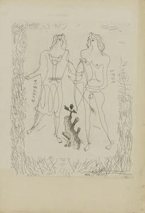 Georges Braque - Thogonie: Eurybia et Eros