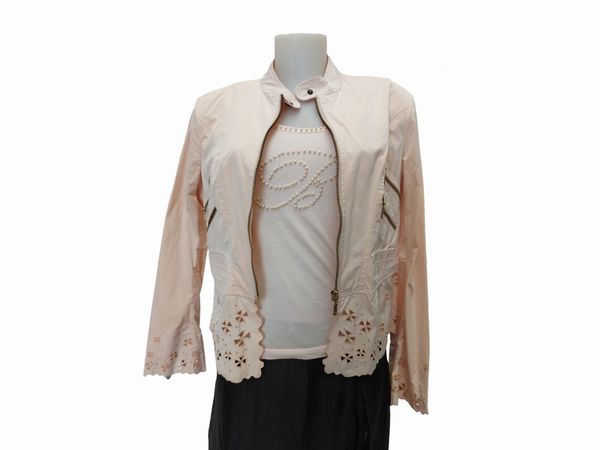 Emporio Armani/Blumarine - Completo rosa cipria  - Asta Vintagemania - Associazione Nazionale - Case d'Asta italiane