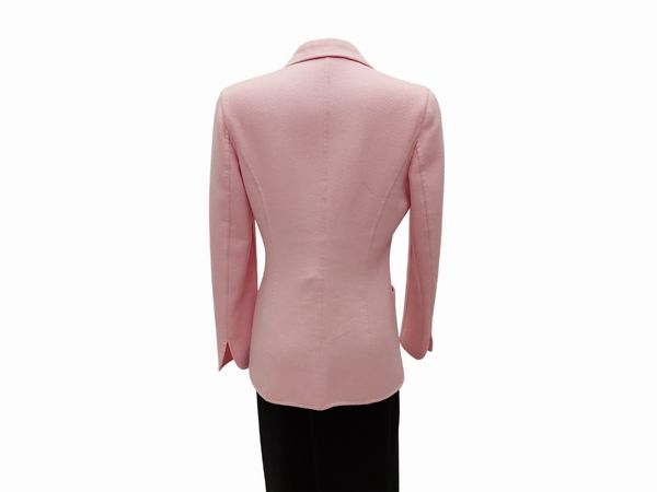 Escada - Giacca in cashmere rosa  - Asta Vintagemania - Associazione Nazionale - Case d'Asta italiane