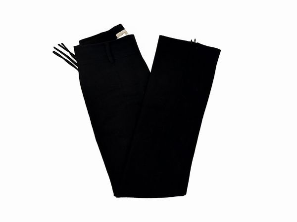 Valentino - Pantaloni in lana neri  - Asta Vintagemania - Associazione Nazionale - Case d'Asta italiane