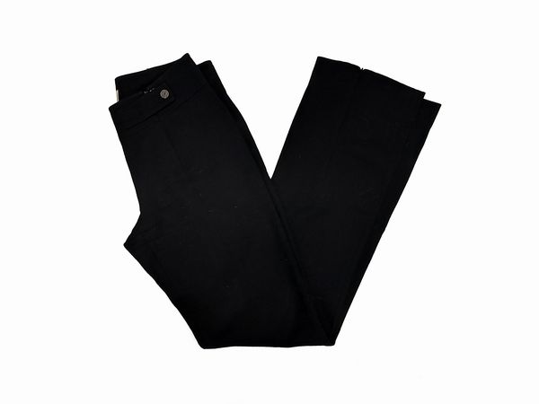 Valentino - Pantaloni in lana neri  - Asta Vintagemania - Associazione Nazionale - Case d'Asta italiane