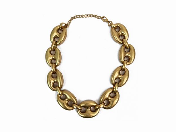 Collana girocollo a maglie marine  - Asta Vintagemania - Associazione Nazionale - Case d'Asta italiane