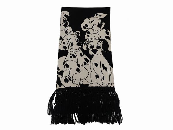 Iceberg - Stola in lana Disney La carica dei 101  - Asta Vintagemania - Associazione Nazionale - Case d'Asta italiane
