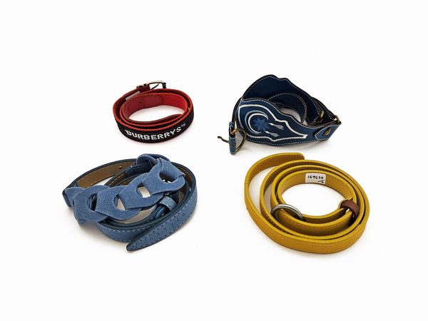 Lotto di quattro cinture in pelle  - Asta Vintagemania - Associazione Nazionale - Case d'Asta italiane