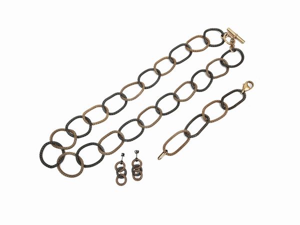 Parure collana, bracciale e orecchini  - Asta Vintagemania - Associazione Nazionale - Case d'Asta italiane