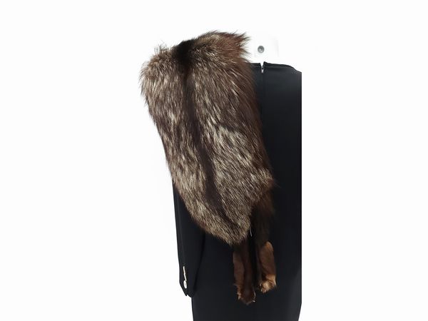 Due stole in pelliccia di volpe argentata  - Asta Vintagemania - Associazione Nazionale - Case d'Asta italiane