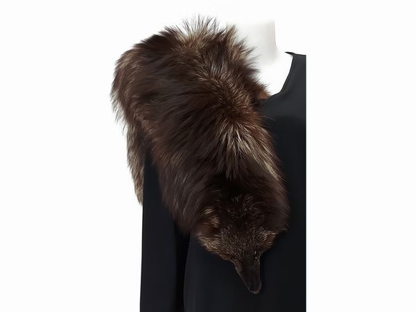 Due stole in pelliccia di volpe argentata  - Asta Vintagemania - Associazione Nazionale - Case d'Asta italiane