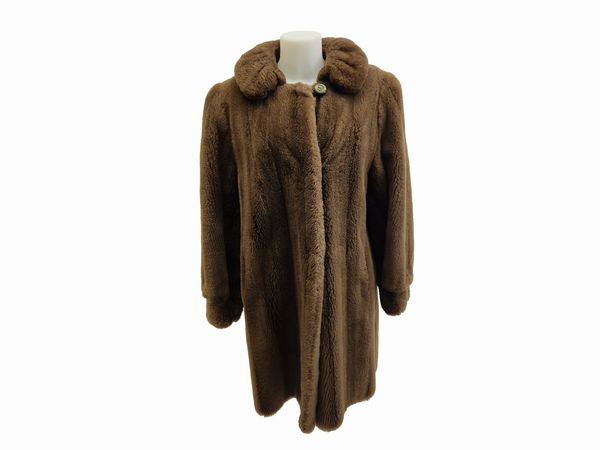 Pelliccia in castoro  - Asta Vintagemania - Associazione Nazionale - Case d'Asta italiane