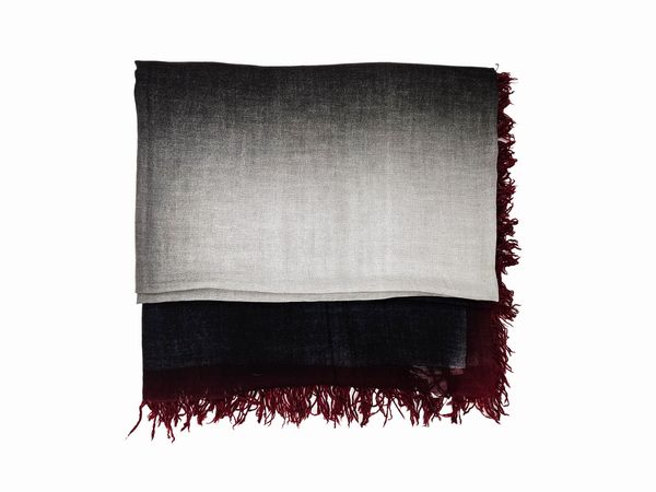 Salvatore Ferragamo - Grande Foulard in lana  - Asta Vintagemania - Associazione Nazionale - Case d'Asta italiane