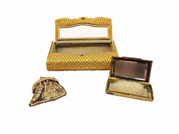 Pochette da sera, portamonete e portacipria Ferragamo  - Asta Vintagemania - Associazione Nazionale - Case d'Asta italiane