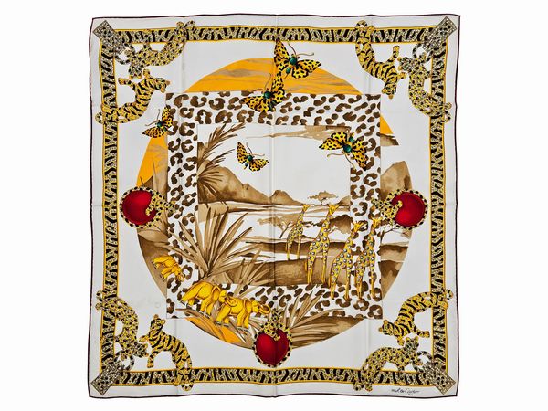 Must de Cartier - Due Foulard in seta  - Asta Vintagemania - Associazione Nazionale - Case d'Asta italiane