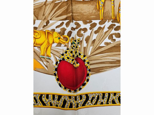 Must de Cartier - Due Foulard in seta  - Asta Vintagemania - Associazione Nazionale - Case d'Asta italiane