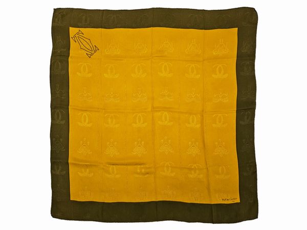 Must de Cartier - Due Foulard in seta  - Asta Vintagemania - Associazione Nazionale - Case d'Asta italiane