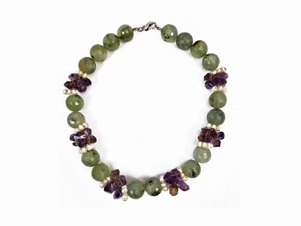 Collana in fluorite  - Asta Vintagemania - Associazione Nazionale - Case d'Asta italiane