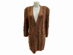 Valentino - Completo tre pezzi in lana fantasia nei toni del marrone  - Asta Vintagemania - Associazione Nazionale - Case d'Asta italiane