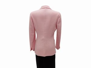 Escada - Giacca in cashmere rosa  - Asta Vintagemania - Associazione Nazionale - Case d'Asta italiane