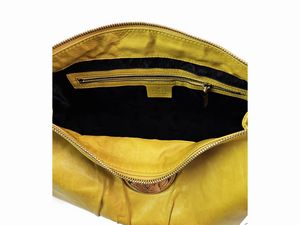 Gucci - Borsa a mano'Hysteria' in pelle gialla  - Asta Vintagemania - Associazione Nazionale - Case d'Asta italiane