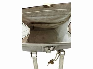 Gucci - Bauletto Treasure in pelle color riso  - Asta Vintagemania - Associazione Nazionale - Case d'Asta italiane