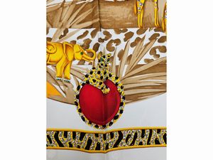 Must de Cartier - Due Foulard in seta  - Asta Vintagemania - Associazione Nazionale - Case d'Asta italiane