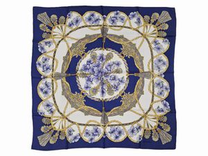 Lotto di quattro foulard in seta  - Asta Vintagemania - Associazione Nazionale - Case d'Asta italiane