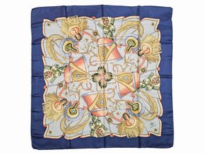 Fendi - Due Foulard in seta  - Asta Vintagemania - Associazione Nazionale - Case d'Asta italiane