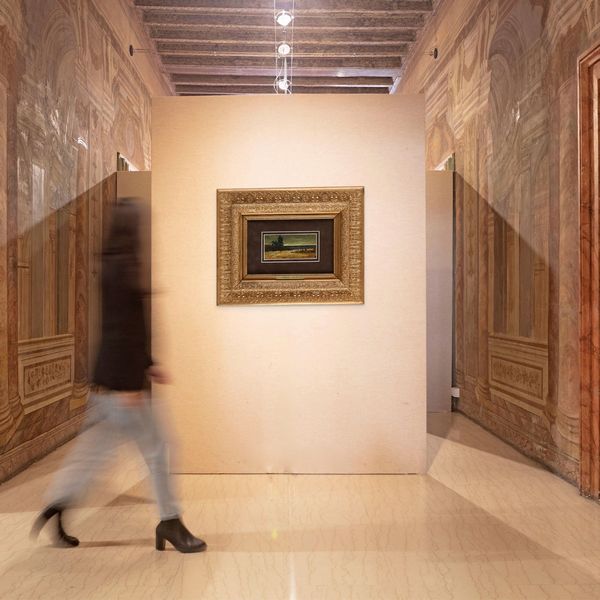 Pietro Fragiacomo : Paesaggio costiero  - Asta Dipinti del XIX e XX secolo - Associazione Nazionale - Case d'Asta italiane