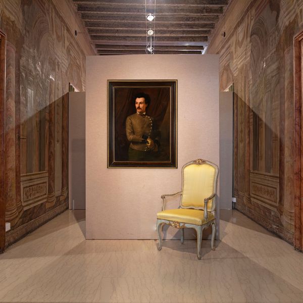 Scuola lombarda del XIX secolo : Spadaccino  - Asta Dipinti del XIX e XX secolo - Associazione Nazionale - Case d'Asta italiane