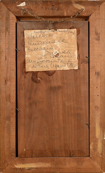 Domenico Mazzoni : Ritratto del Marchese Emanuele Beccaria Incisa di S. Stefano ambasciatore di Sua Maest  - Asta Dipinti del XIX e XX secolo - Associazione Nazionale - Case d'Asta italiane