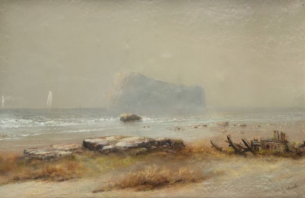 Walter Simmons Hunt : Paesaggio costiero  - Asta Dipinti del XIX e XX secolo - Associazione Nazionale - Case d'Asta italiane