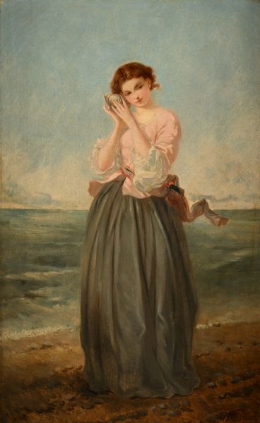 Charles-Édouard de Beaumont : 'Le secret de la Coquille'  - Asta Dipinti del XIX e XX secolo - Associazione Nazionale - Case d'Asta italiane