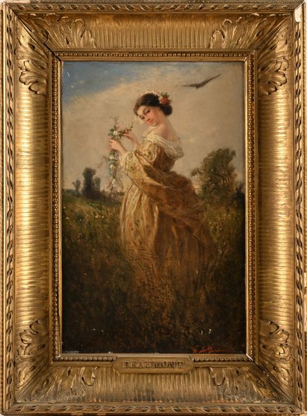 Charles-Édouard de Beaumont : La passeggiata nel campo  - Asta Dipinti del XIX e XX secolo - Associazione Nazionale - Case d'Asta italiane