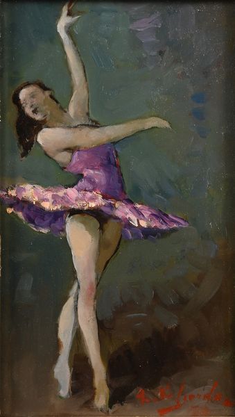 Alfredo Del Sordo : La ballerina  - Asta Dipinti del XIX e XX secolo - Associazione Nazionale - Case d'Asta italiane