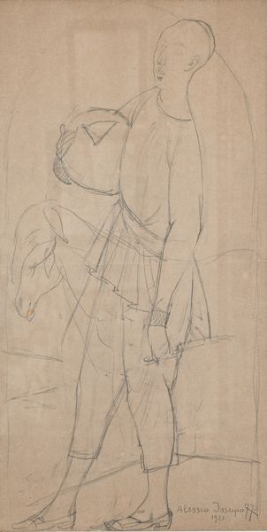 Alessio Issupoff : Studio di uomo di Viatka (Russia)  - Asta Dipinti del XIX e XX secolo - Associazione Nazionale - Case d'Asta italiane