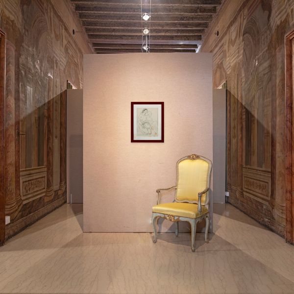 Alessio Issupoff : Studio di due donne nude  - Asta Dipinti del XIX e XX secolo - Associazione Nazionale - Case d'Asta italiane