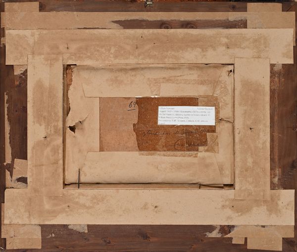 Gennaro Villani : A Montmatre  - Asta Dipinti del XIX e XX secolo - Associazione Nazionale - Case d'Asta italiane