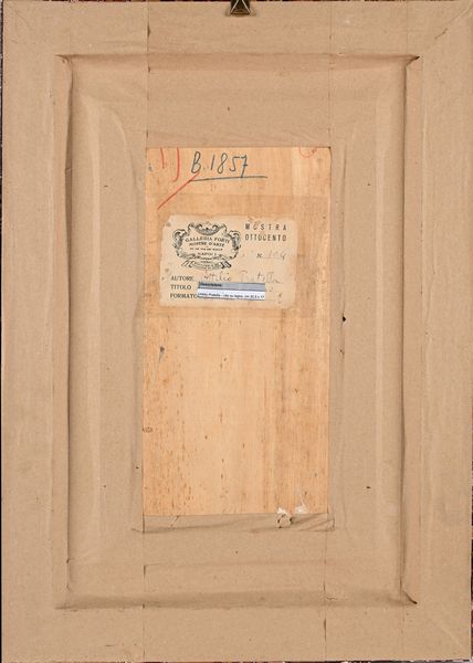 Attilio Pratella : Capri, passanti sulla stradina assolata  - Asta Dipinti del XIX e XX secolo - Associazione Nazionale - Case d'Asta italiane