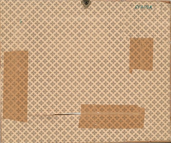 Gennaro Villani : Strada in un paese innevato	  - Asta Dipinti del XIX e XX secolo - Associazione Nazionale - Case d'Asta italiane