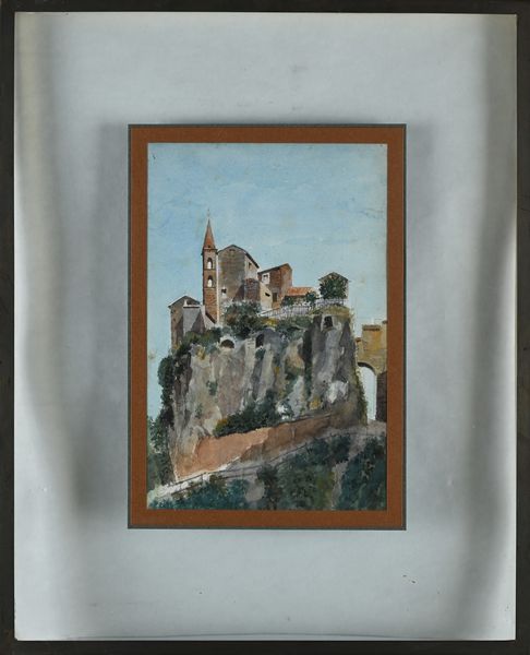 Scuola Italiana fine del XIX inizi del XX secolo : Due vedute di paese  - Asta Dipinti del XIX e XX secolo - Associazione Nazionale - Case d'Asta italiane