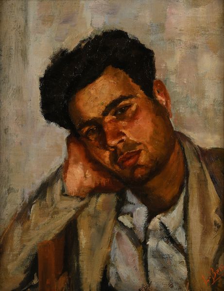 Laura Bellini : Ritratto maschile  - Asta Dipinti del XIX e XX secolo - Associazione Nazionale - Case d'Asta italiane