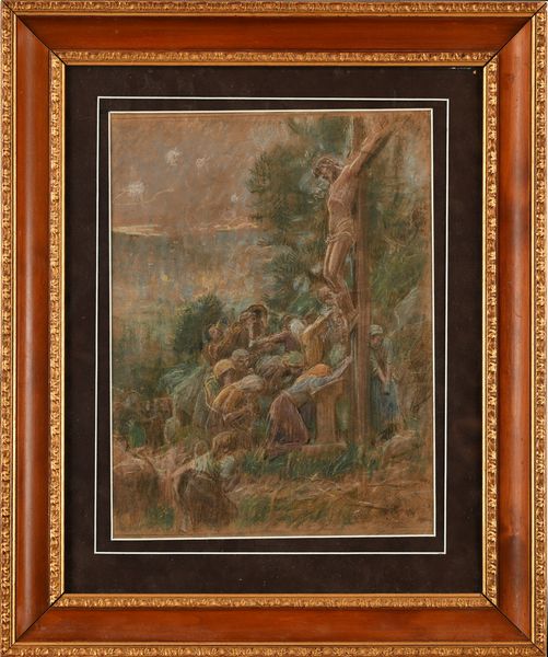 Adolf Hirémy-Hirschl : La crocifissione di Ges  - Asta Dipinti del XIX e XX secolo - Associazione Nazionale - Case d'Asta italiane